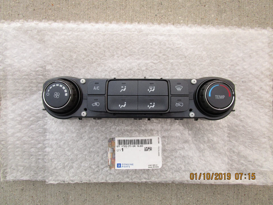 15 - 19 CHEVY SILVERADO 2500HD 3500HD AIRE ACONDICIONADO CALENTADOR CONTROL DE TEMPERATURA NUEVO Foto 1 de 3