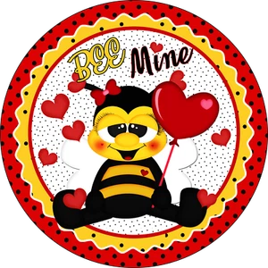 Letrero de metal BE MINE VALENTINE DESIGN (LEER DESCRIPCIÓN) - Imagen 1 de 3