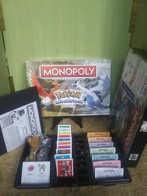 Pokemon Monopoly Johto Edition Board Game Hasbro Nice Played Once! BOX IS GREAT! - Image 1 of 4
