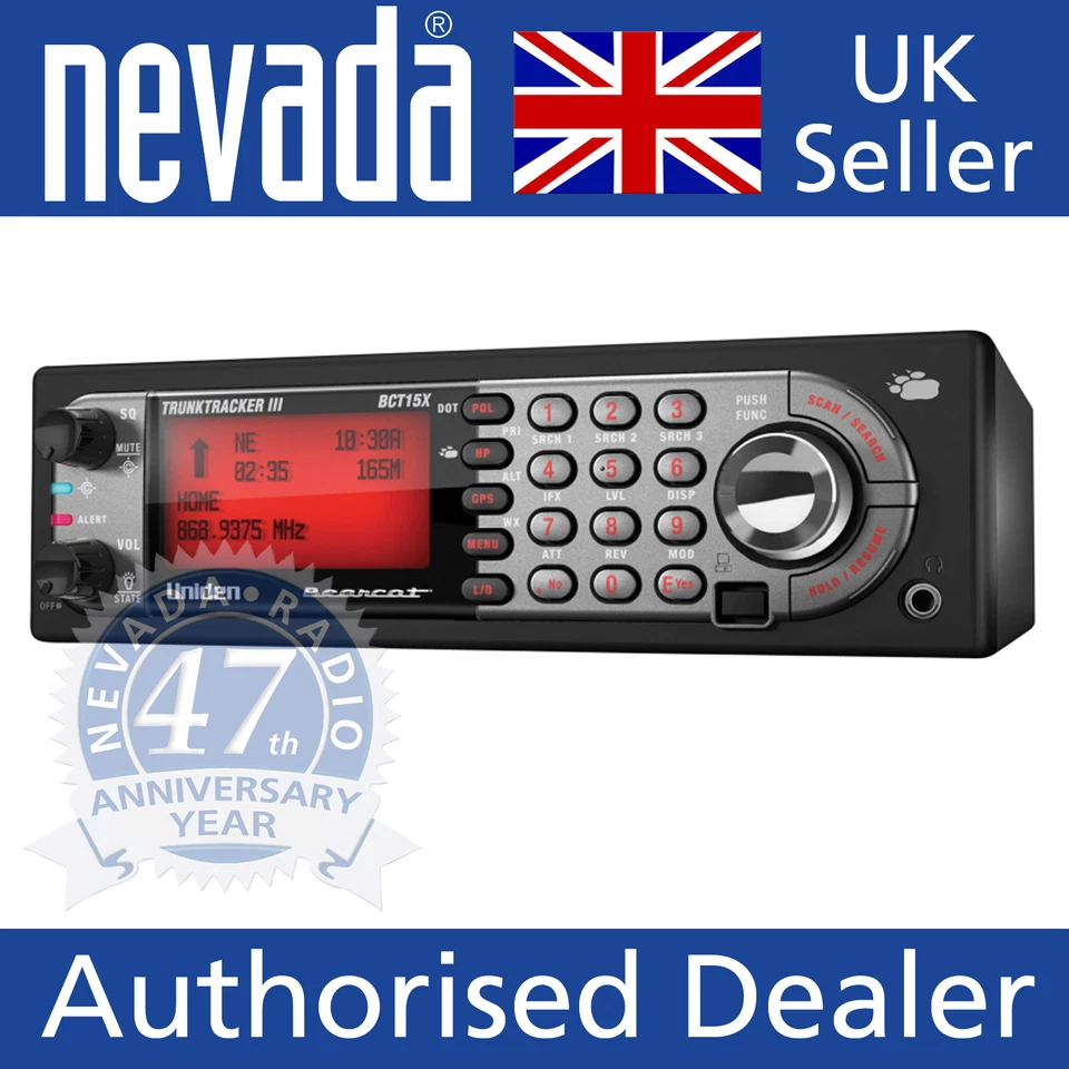 Bearcat BCT15X 9000ch Desktop/Mobile Scanner  - Bild 1 von 1