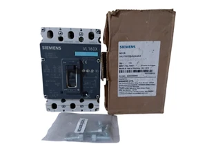 SIEMENS VL 160X 20 AMPS 3 POLE CIRCUIT BREAKER - Picture 1 of 13