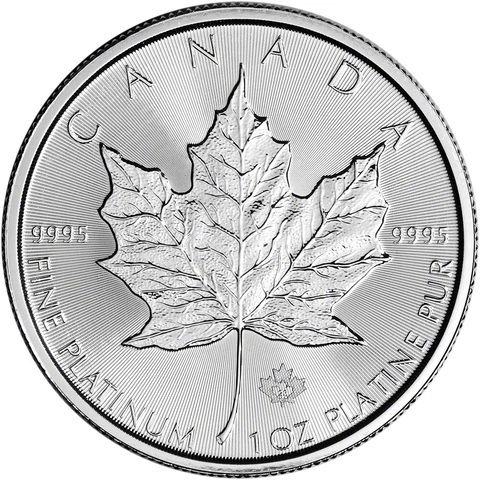 2023 Canada Platinum Maple Leaf 1 oz $50 - BU Cover