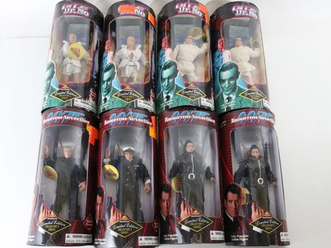Lot Of 8 007 James Bond Tomorrow Never Dies Dr No Exclusive Premiere Figures Cover