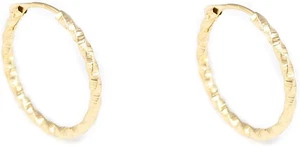 Orecchini a Cerchio Da Donna - Oro Giallo 18K (750) - Foto 1 di 12