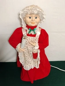 Vintage Telco The Original Motion-ettes of Christmas Mrs. Santa Claus Figurine,  - Picture 1 of 7