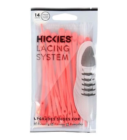 Hickies Laces - White/White No Tie Lacing System 2.0 - 9 COLOURS