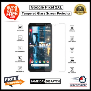2 Pack Of Google Pixel XL /2 / 2XL /3 / 3XL / 3A /3A XL Tempered Glass Protector - Picture 1 of 8