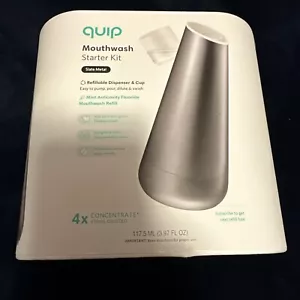 Kit de inicio de enjuague bucal Quip pizarra metal nuevo en caja - Imagen 1 de 3