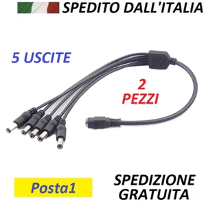 Telecamere sdoppiatore elettrico CCTV da 1 Ingresso a 5 Uscite 12V cc - Foto 1 di 5