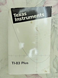 Texas Instruments TI-83 Plus Graphing Calculator Instruction Manual Only - Picture 1 of 2