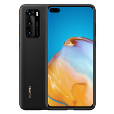 Official Huawei soft touch case backcover for Huawei P40 – Black