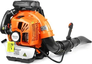 Handheld Leaf Blower Gas Powered Commercial Duty Yard Clean Lightweight 2-Stroke - Picture 1 of 12