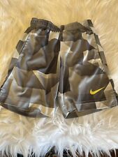 Nike Toddler Boy  Shorts 4T gray and white with pockets