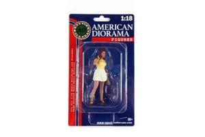 Dealership Customer II 1:18 Scale American Diorama 76309 Female Lady Figure 4"  - Picture 1 of 2