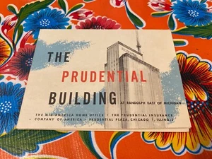 The Prudential Building Chicago Brochure   ca 1960 - Picture 1 of 4