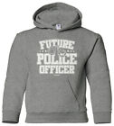 Future Police Officer Youth Hoodie Sweatshirt Cop Proud Son Daughter Gift