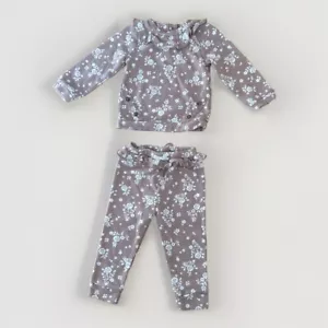 Abito bambina Nicole Miller New York taglia 24m stampa floreale - Foto 1 di 7