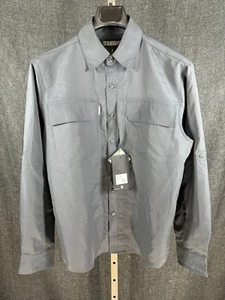 Blackhawk Convertible Shirt TS04SLSM SLATE Mens Small Long Sleeves Button Down - Picture 1 of 10