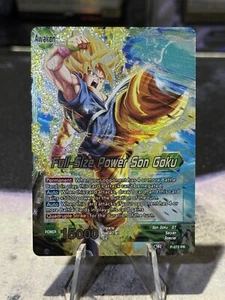 Dragon Ball Super Card Game Son Goku Full-Size Power Son Goku P-072 Foil Promo - Picture 1 of 2