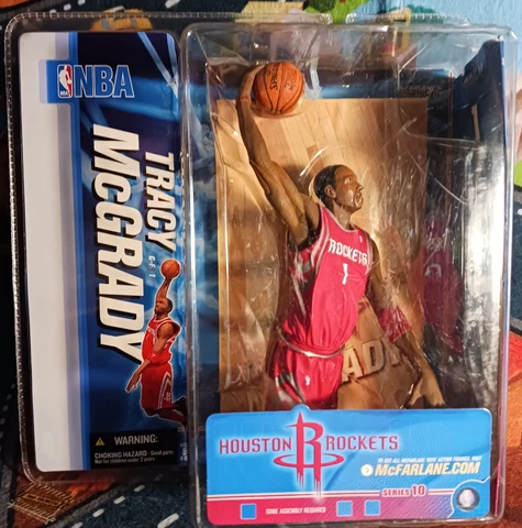 NBA Houston Rockets Tracy McGrady figure 2005 Cover