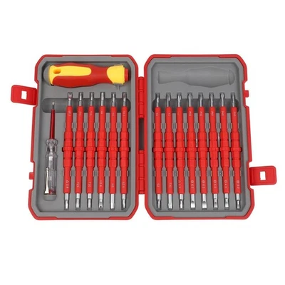 29 in 1 Screwdriver Set for Electricians with Comfortable Grip Handles - Image 1 of 4