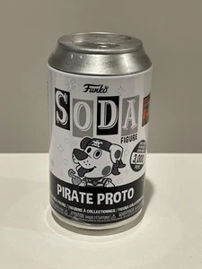 Funko Vinyl SODA: Pirate Proto - SDCC 2024 Only 3,000 Made Sealed Vaulted NIC - Picture 1 of 8