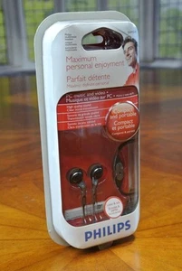 New Sealed Philips SHM3100 Earbud Multimedia Headset in Ear with Microphone - Picture 1 of 1