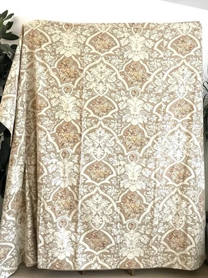 Pottery Barn Camilla Linen Blend Taupe Duvet Cover King - Image 1 of 4