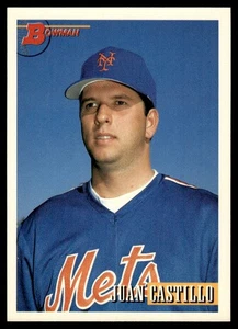 1993 Bowman Juan Castillo Rookie New York Mets #538 - Picture 1 of 2