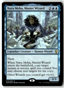 MTG Foil Naru Meha, Master Wizard Dominaria - LP English - Picture 1 of 2